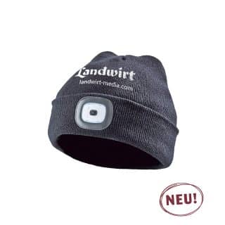 Mütze mit wiederauflladbarer LED-Leuchte