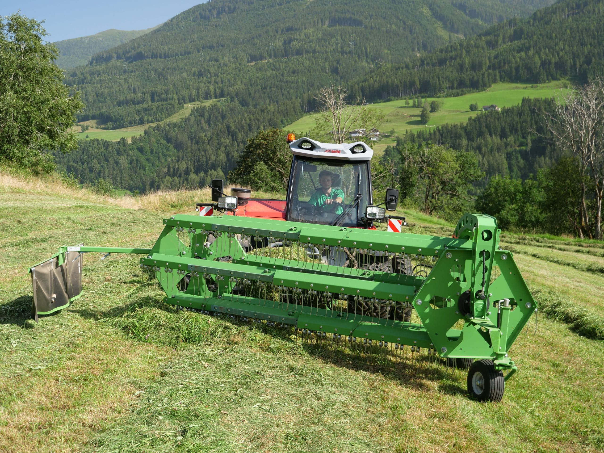 Das Samasz Twist 255 Max lässt sich bei der Arbeit auf 2,95 m teleskopieren.