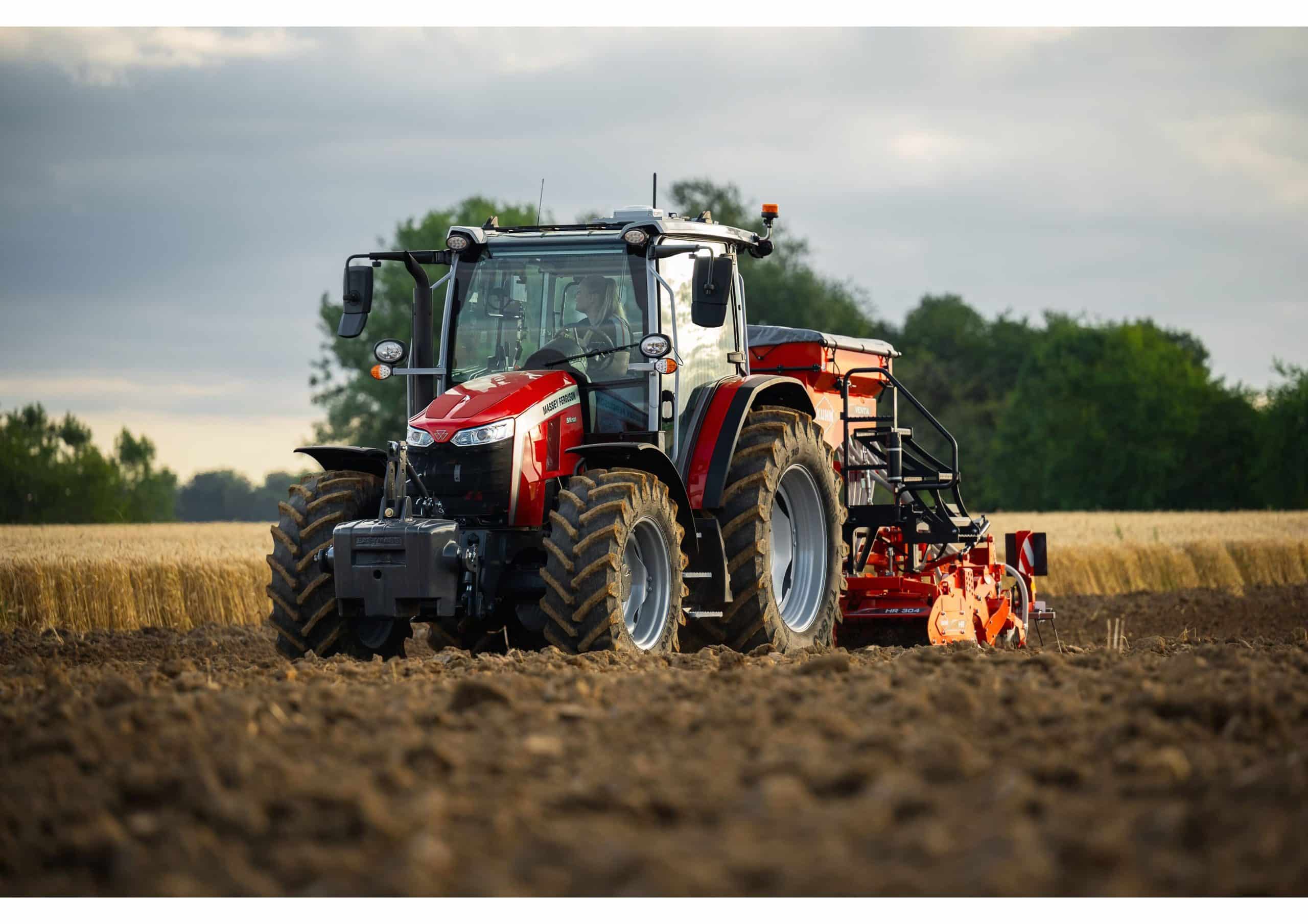 Die neue 5M-Baureihe von 95 bis 145 PS von Massey Ferguson.
