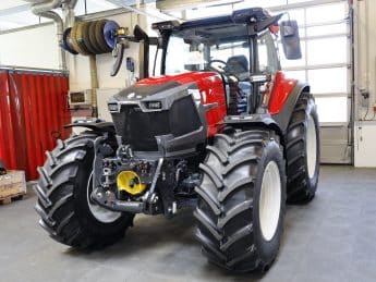 Lindner Lintrac 160 vor dem Rollout in Kundl.