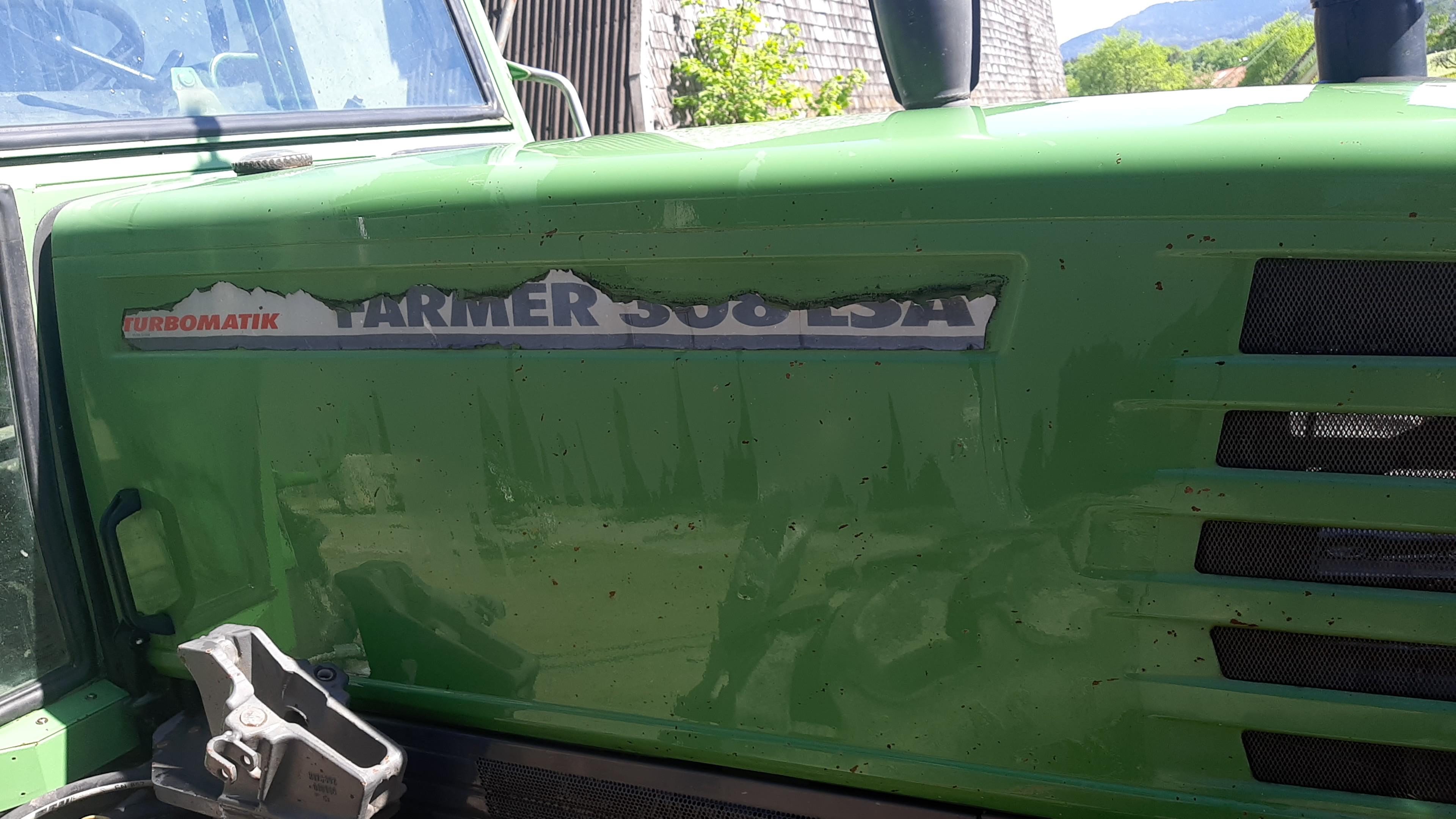 leichte Rostfleckchen vom Mähen